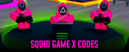 Squid Game X codes banner