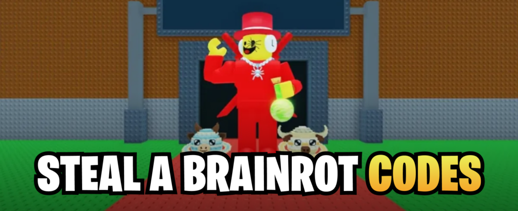 Steal a Brainrot codes banner