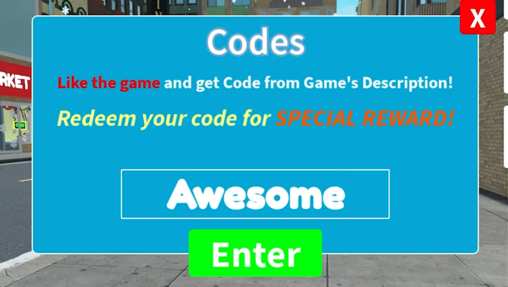 Supermarket Simulator codes