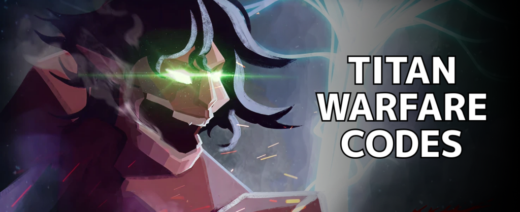 Titan Warfare codes banner