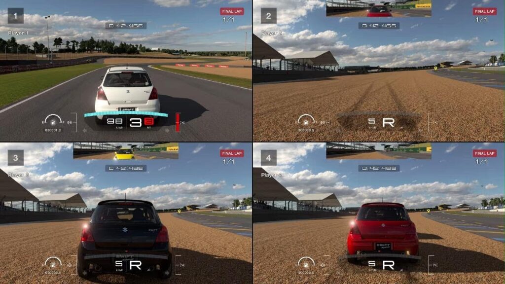 Gran Turismo 7 Split Screen