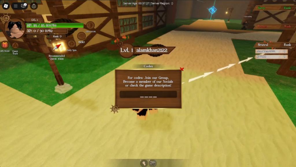 Arcane Seas codes