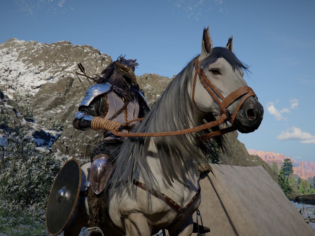 legendary horse mount in crimson desert