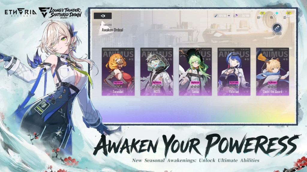 Etheria: Restart game