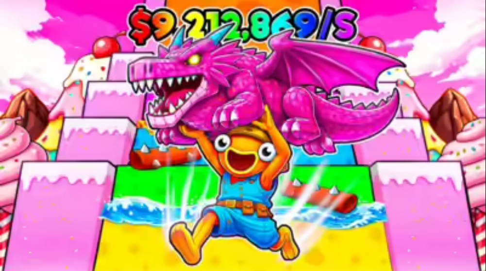 Fortnite Go Up for Brainrots map