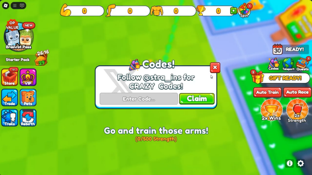 Gym Climb Race codes