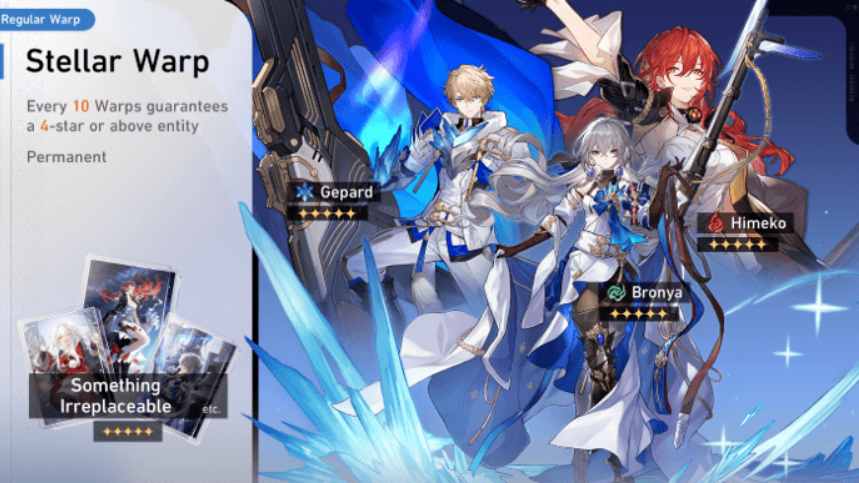 Honkai: Star Rail Stellar Warp Banner