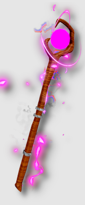 Merlin's Staff in Fisch