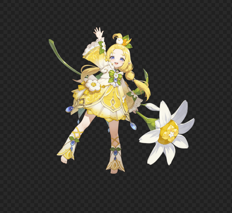 Mongil: Star Dive Daisy character