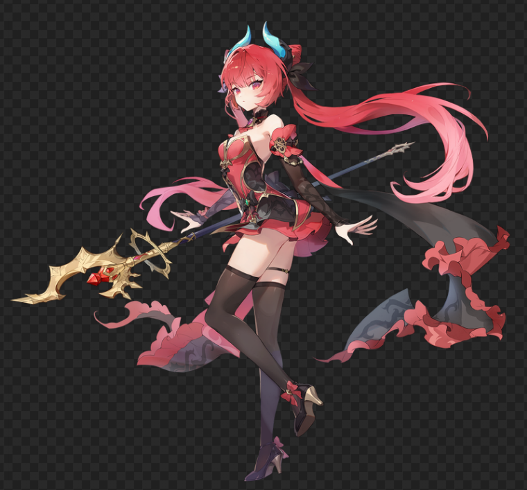 Mongil: Star Dive Flare character