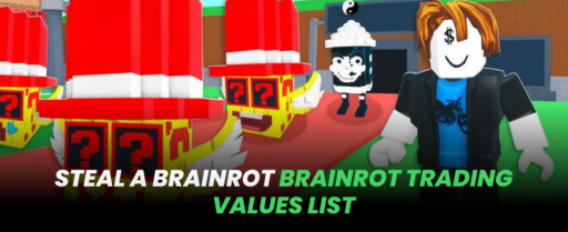 Steal a Brainrot Trading Values List banner