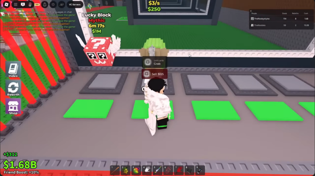 Steal a Brainrot Lucky Blocks