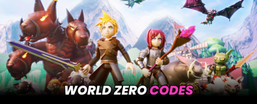 World Zero codes banner