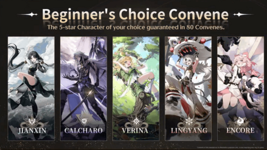 Wuthering Waves Beginners Choice Convene Banner