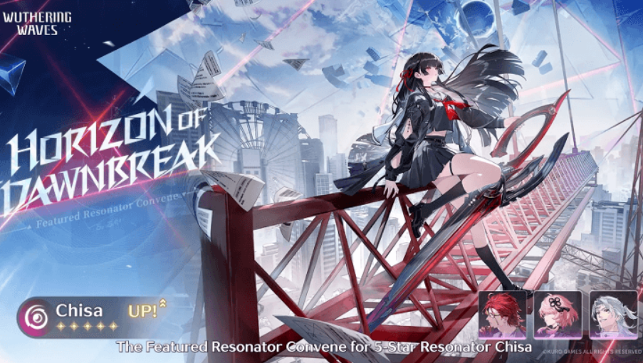 Wuthering Waves Horizon of Dawnbreak Convene Banner