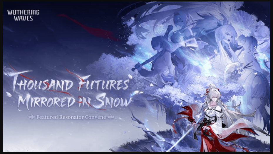 Wuthering Waves Thousand Futures Mirrored in Snow Convene Banner