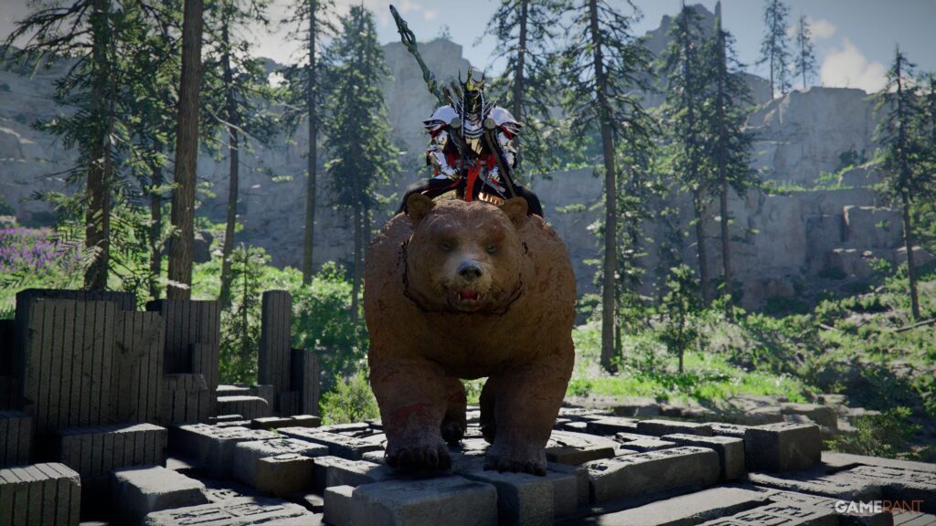 bear in crimson desert