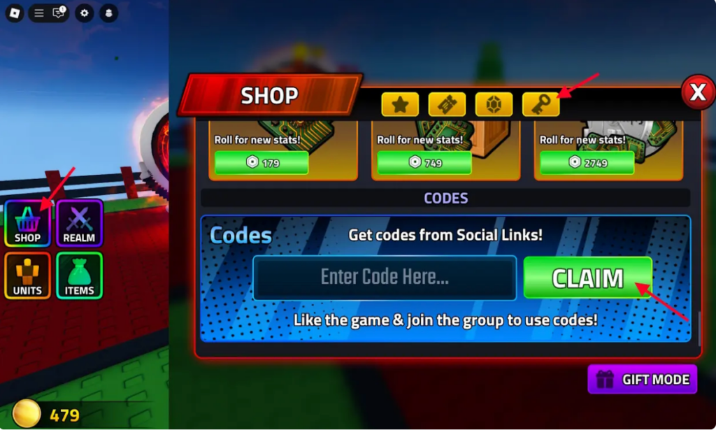 How to redeem Anime boss raid codes 