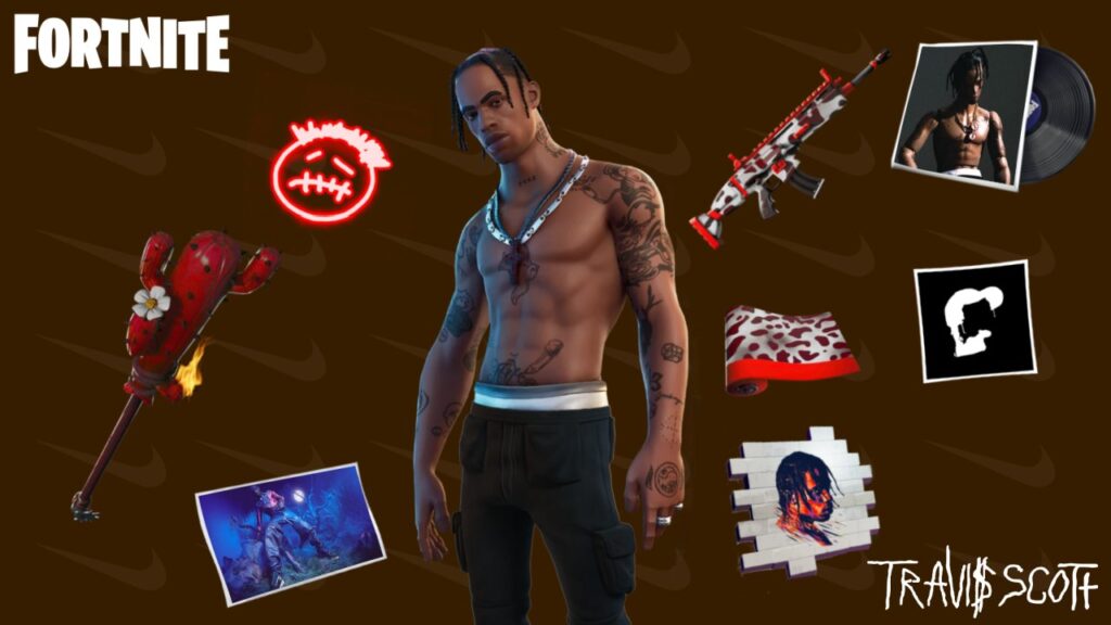 travis scott fortnite skin 