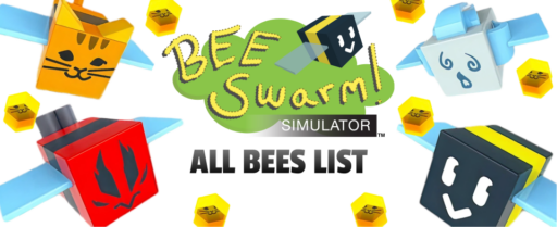 Bee Swarm Simulator Bees List banner