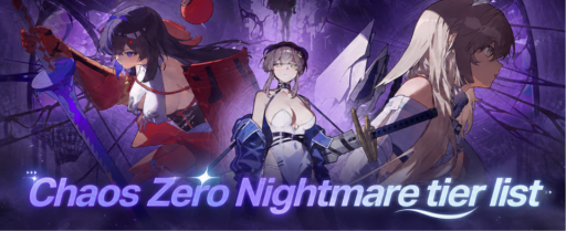 Chaos Zero Nightmare tier list banner