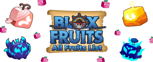 All Fruits in Blox Fruits banner