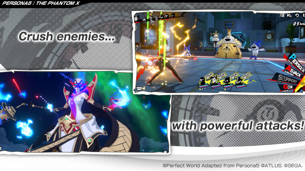 Persona 5: The Phantom X characters