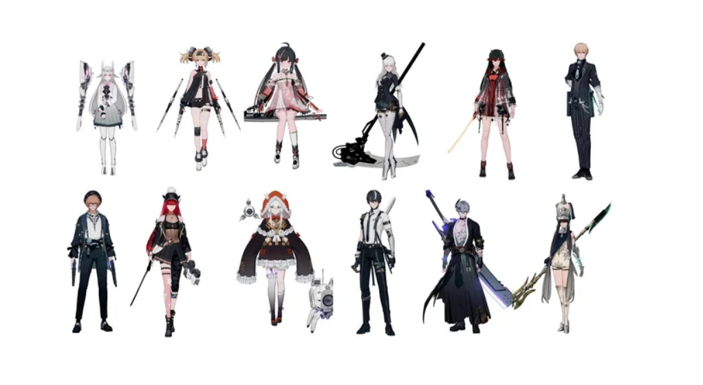 Punishing Gray Raven characters