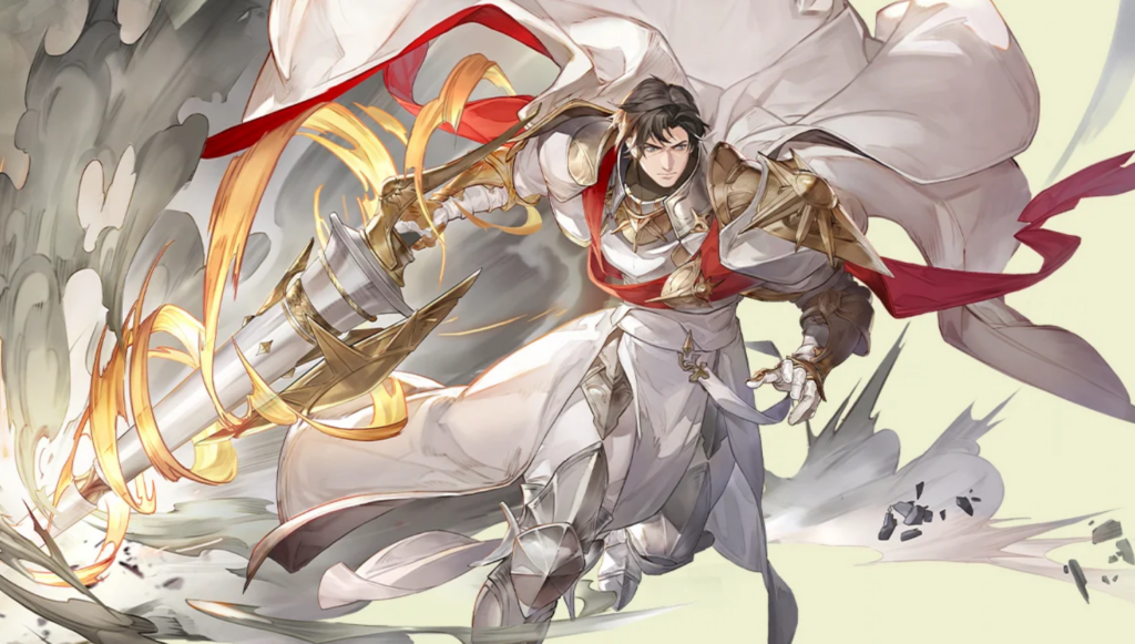 Sword of Convallaria Leonide character