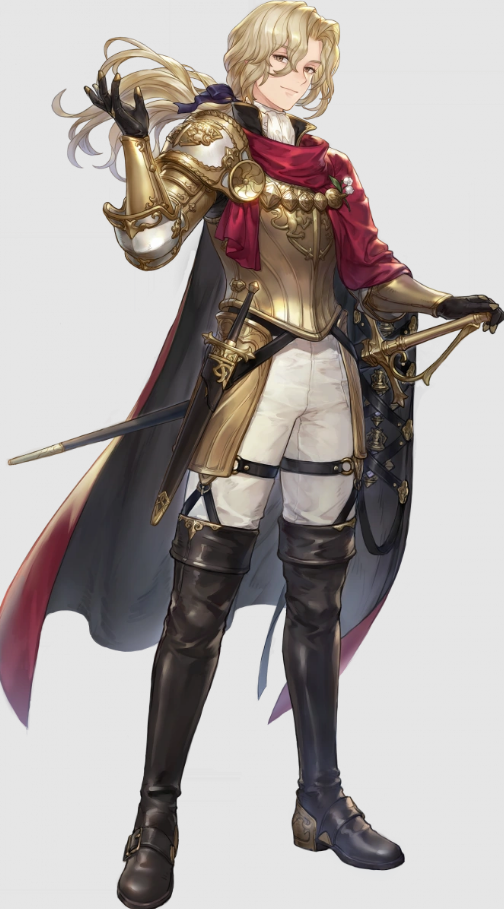 Sword of Convallaria Lutfi character