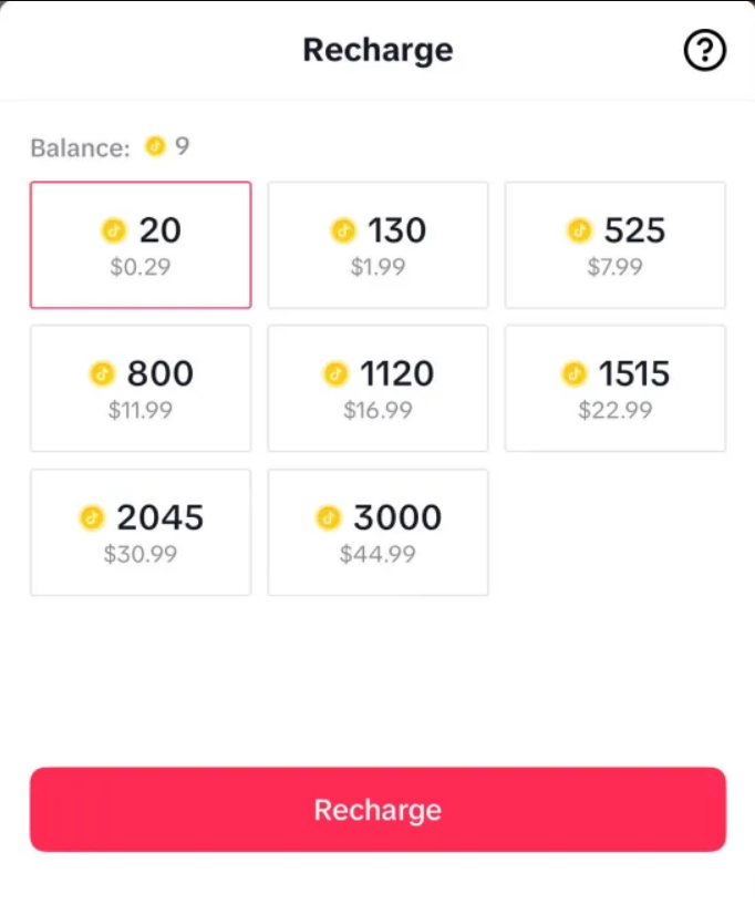 Buy TikTok Coins