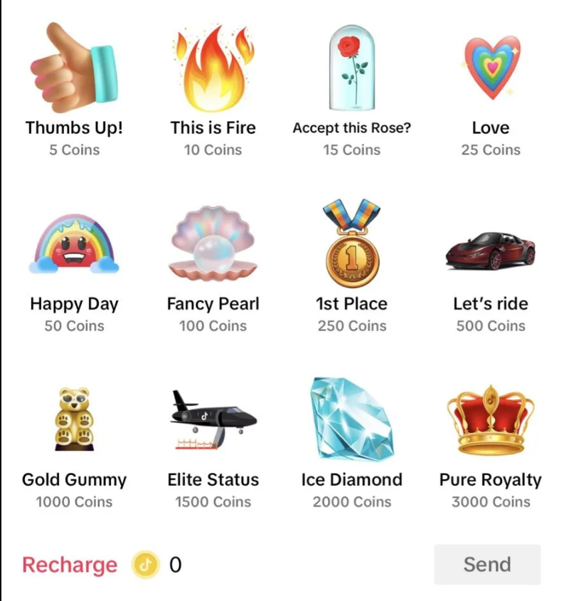 TikTok Gifts