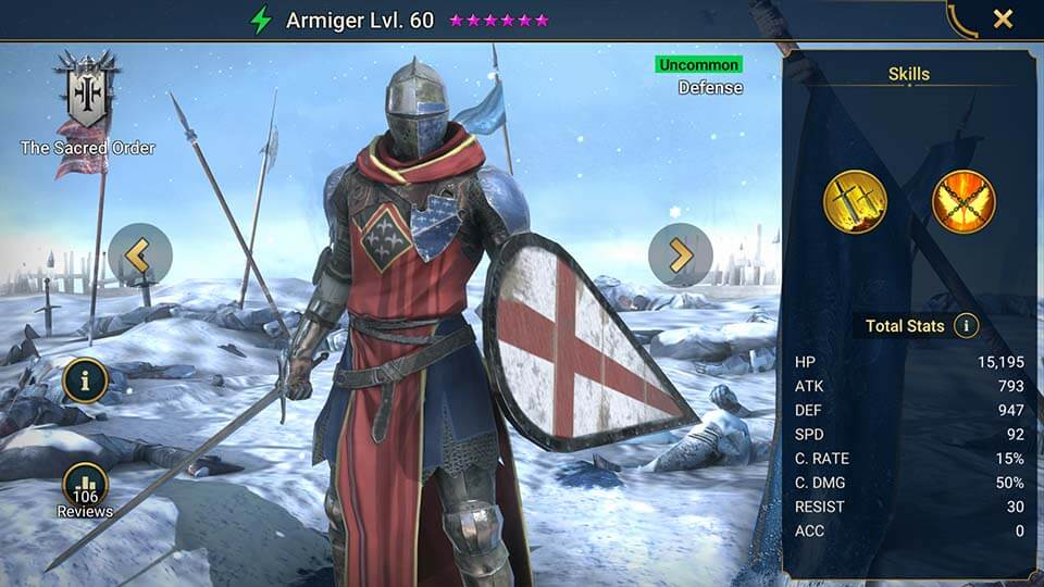 Armiger: raid shadow legends 
