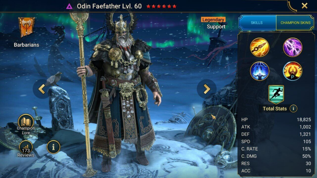 Odin Faefather: raid shadow legends 
