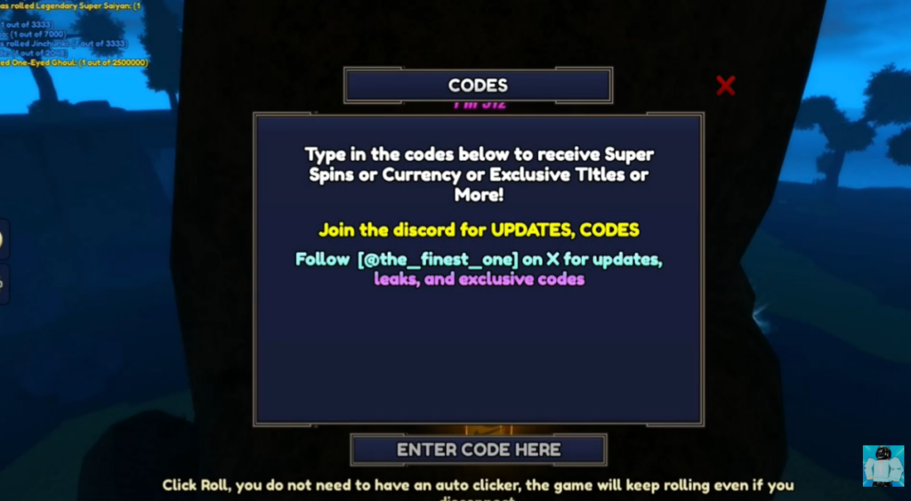how to redeem anime roulette codes 