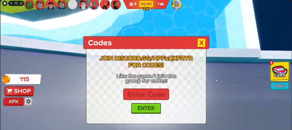 how to redeem cars vs trucks codes 
