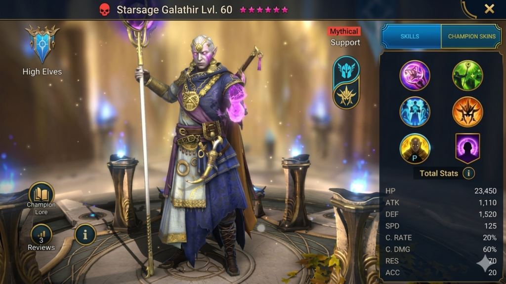 Starsage Galathir: raid shadow legends 