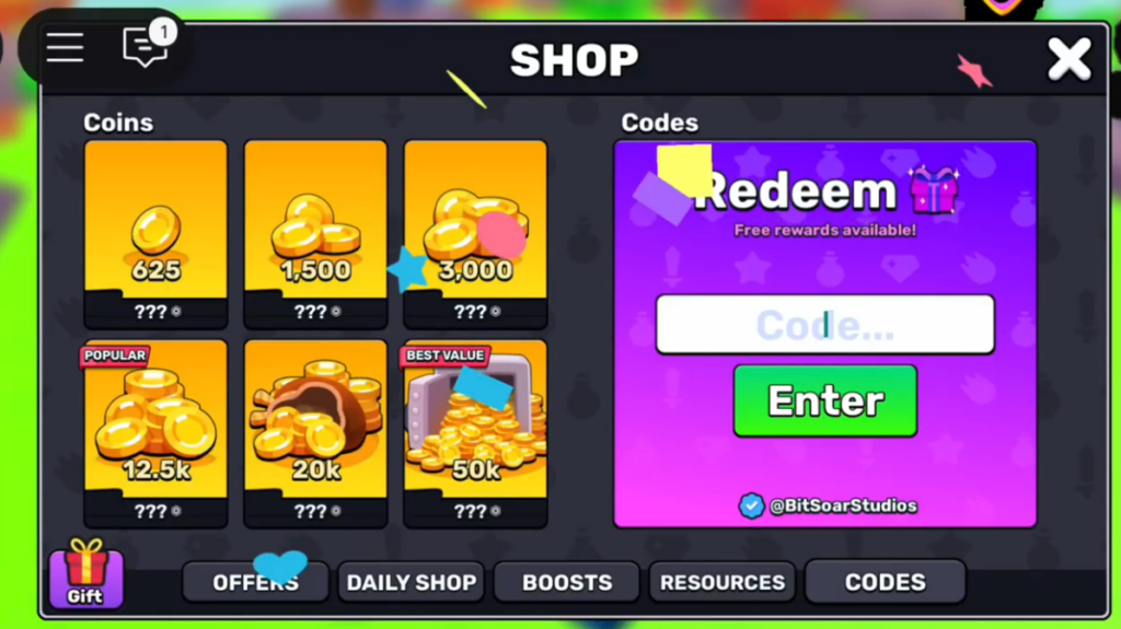 how to redeem Clean It To Keep It codes