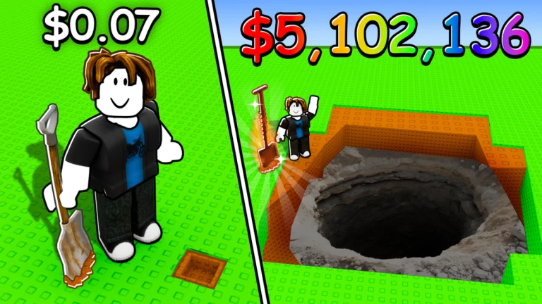 dig 1 million blocks game