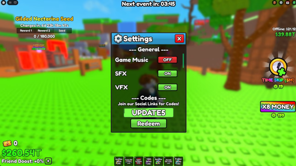 Build a Ring Farm codes