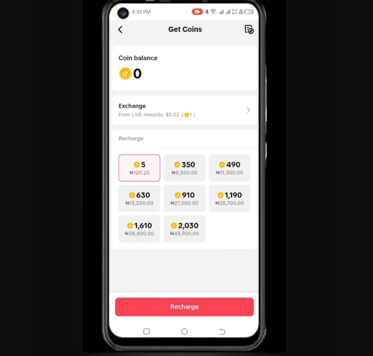 Buy TikTok Coins
