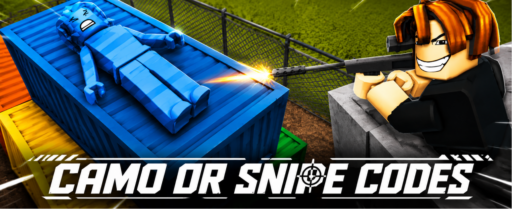Camo or Snipe codes banner