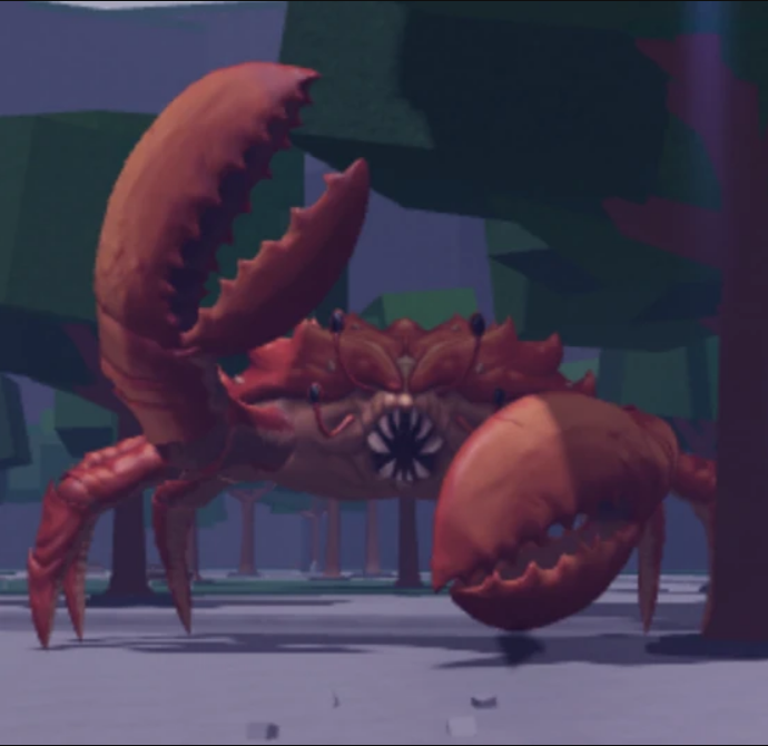 Crab Boss in The Strongest Battlegrounds 