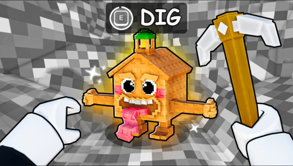 Pickaxes in Dig DEEPER for Brainrots
