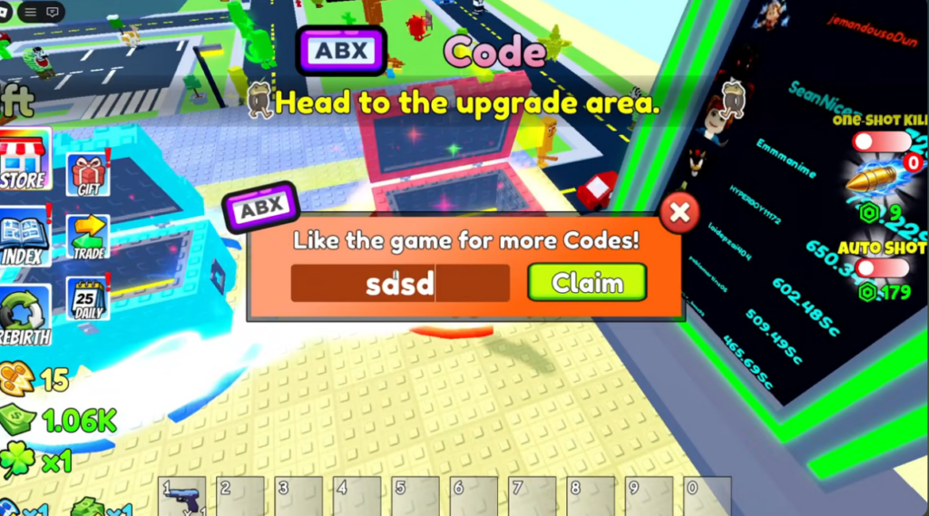 Find and Snipe Brainrots codes