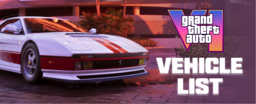GTA 6 Vehicle List banner