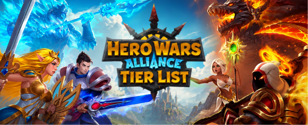 Hero Wars: Alliance tier list banner