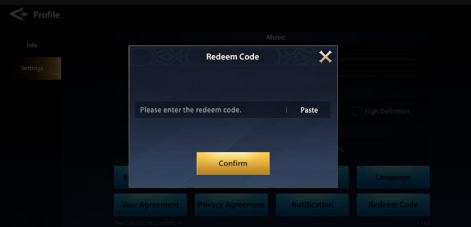 Infinite Magicraid codes