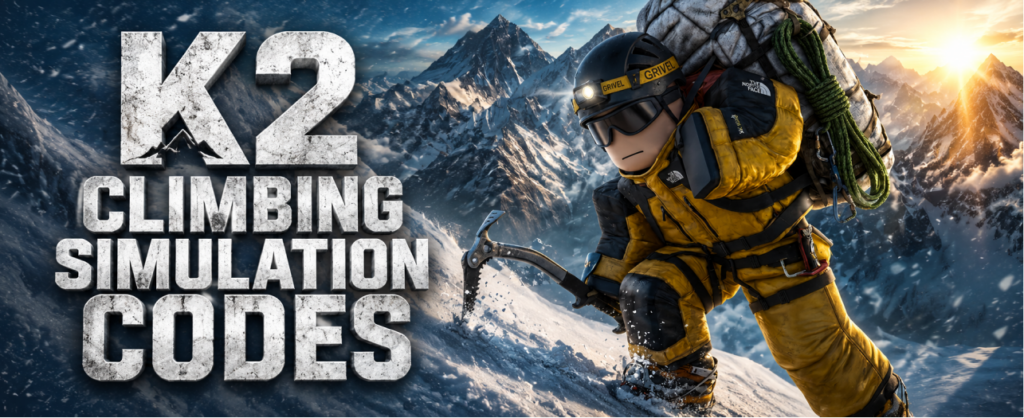 All K2 Climbing Simulation codes