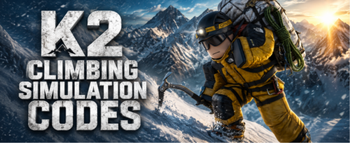 K2 Climbing Simulation codes banner